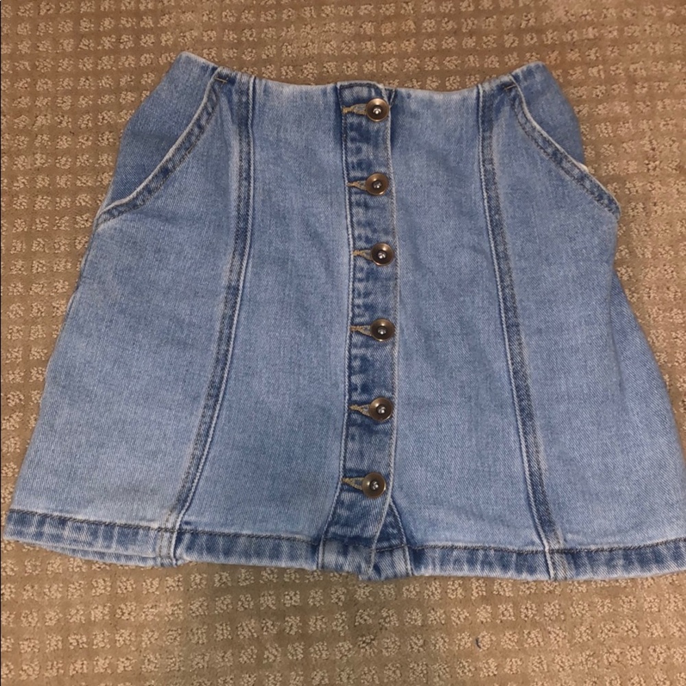 Jean skirt